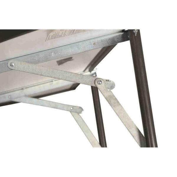 ALCO Balkonhängetisch 100x50 cm anthrazit